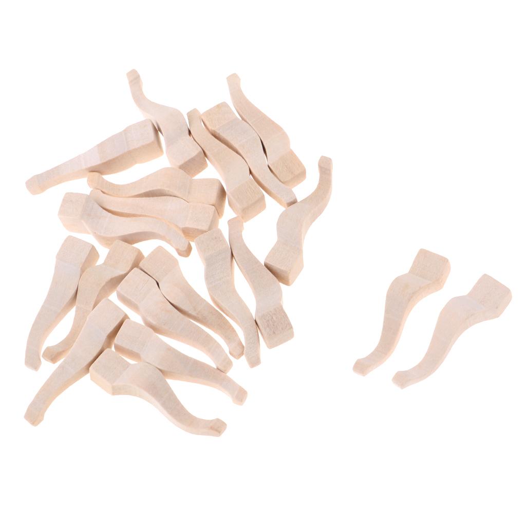 Furniture Leg Set - 1 12 Dollhouse Miniature Wooden Table