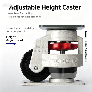 Heavy Duty Leveling Caster 40F - Furniture Leveling Hardware ulasan dan harga