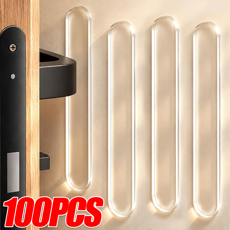Silicone Cabinet Bumpers Strip - Furniture Hardware Pulls ulasan dan harga