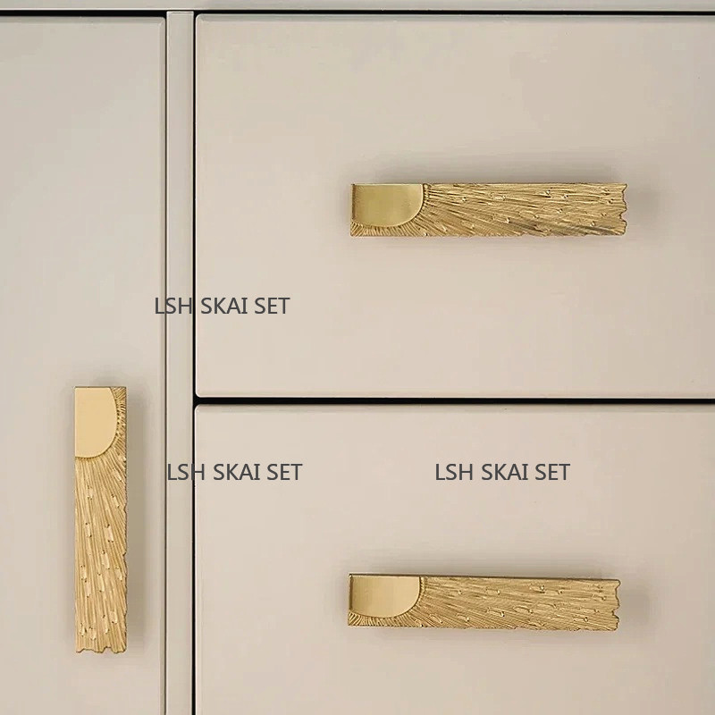 1 Pc Unique Lines Brass Furnit - Unique Furniture Hardware ulasan dan harga