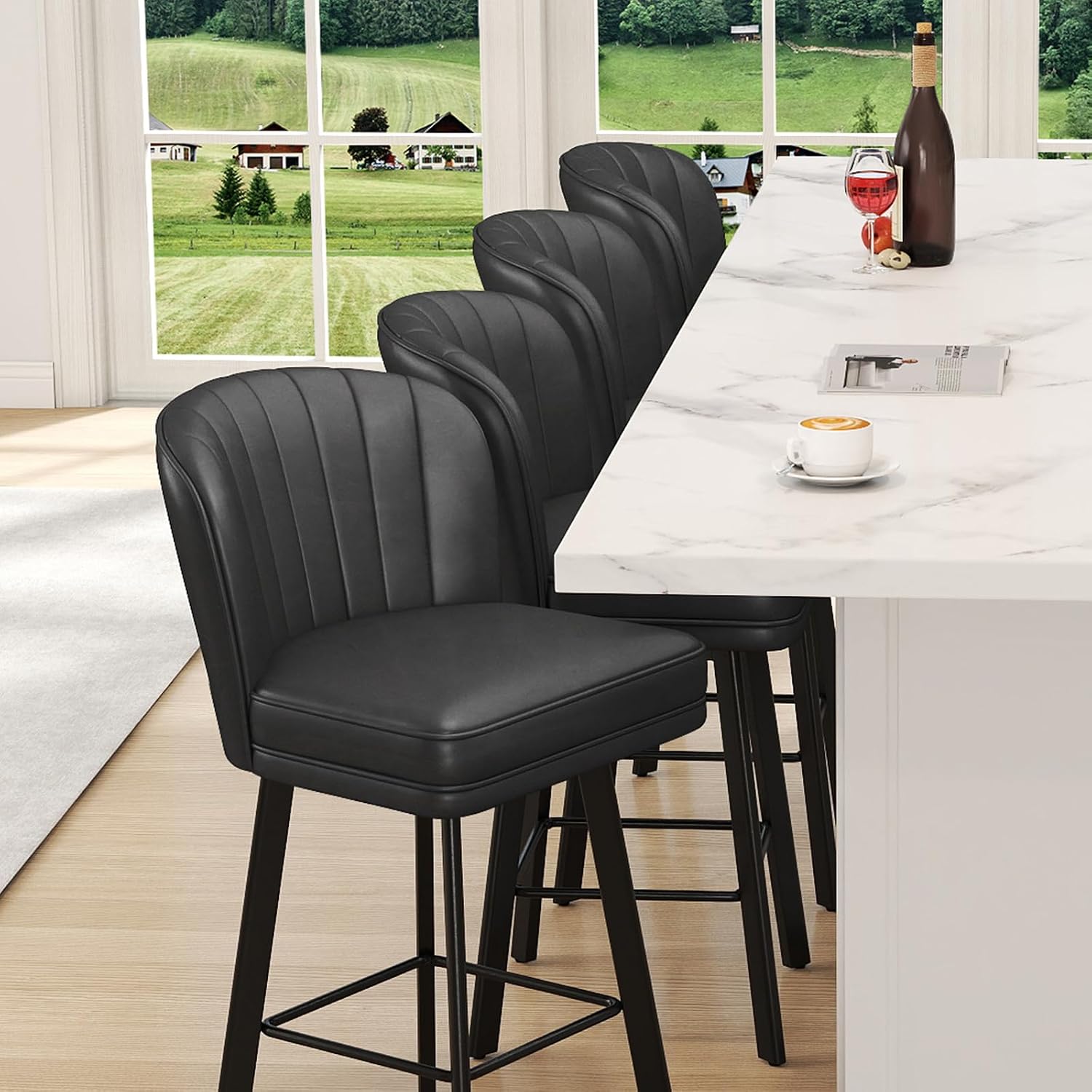 Modern Swivel Counter Height B - Furniture Leg Set ulasan dan harga