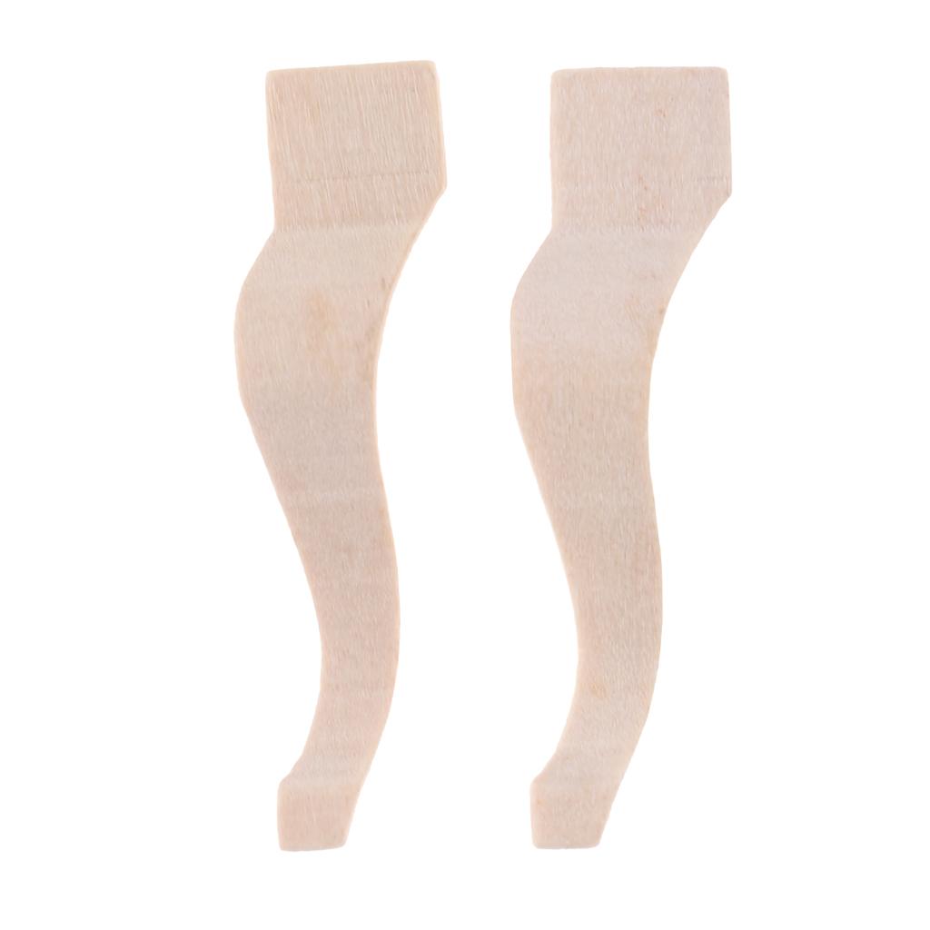 1 12 Dollhouse Miniature Woode - Furniture Leg Set ulasan dan harga