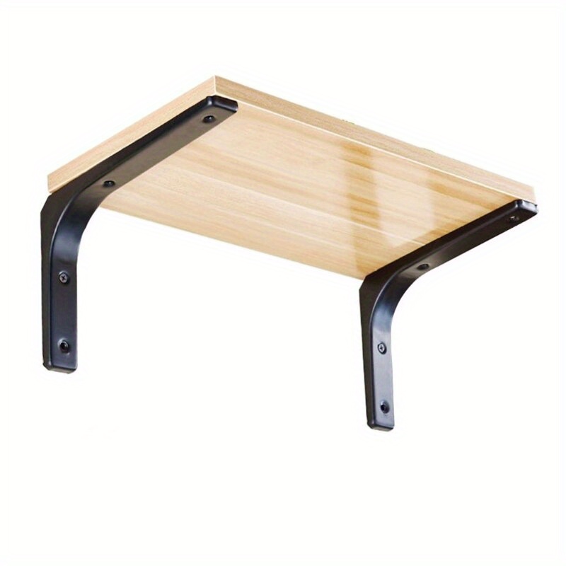 2pcs Heavy-Duty Iron Shelf Bra - Shelf Bracket Pair ulasan dan harga