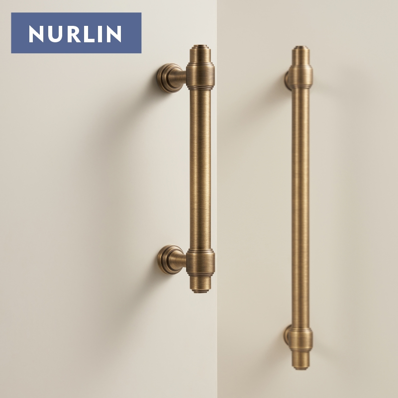 Nurlin Solid Brass French Retr - Furniture Hardware Pulls ulasan dan harga
