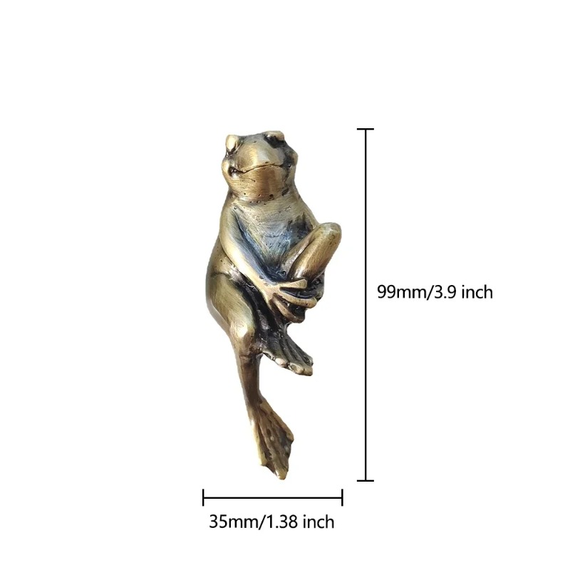 Frog Brass Cabinet Door Knobs  - Unique Furniture Hardware ulasan dan harga