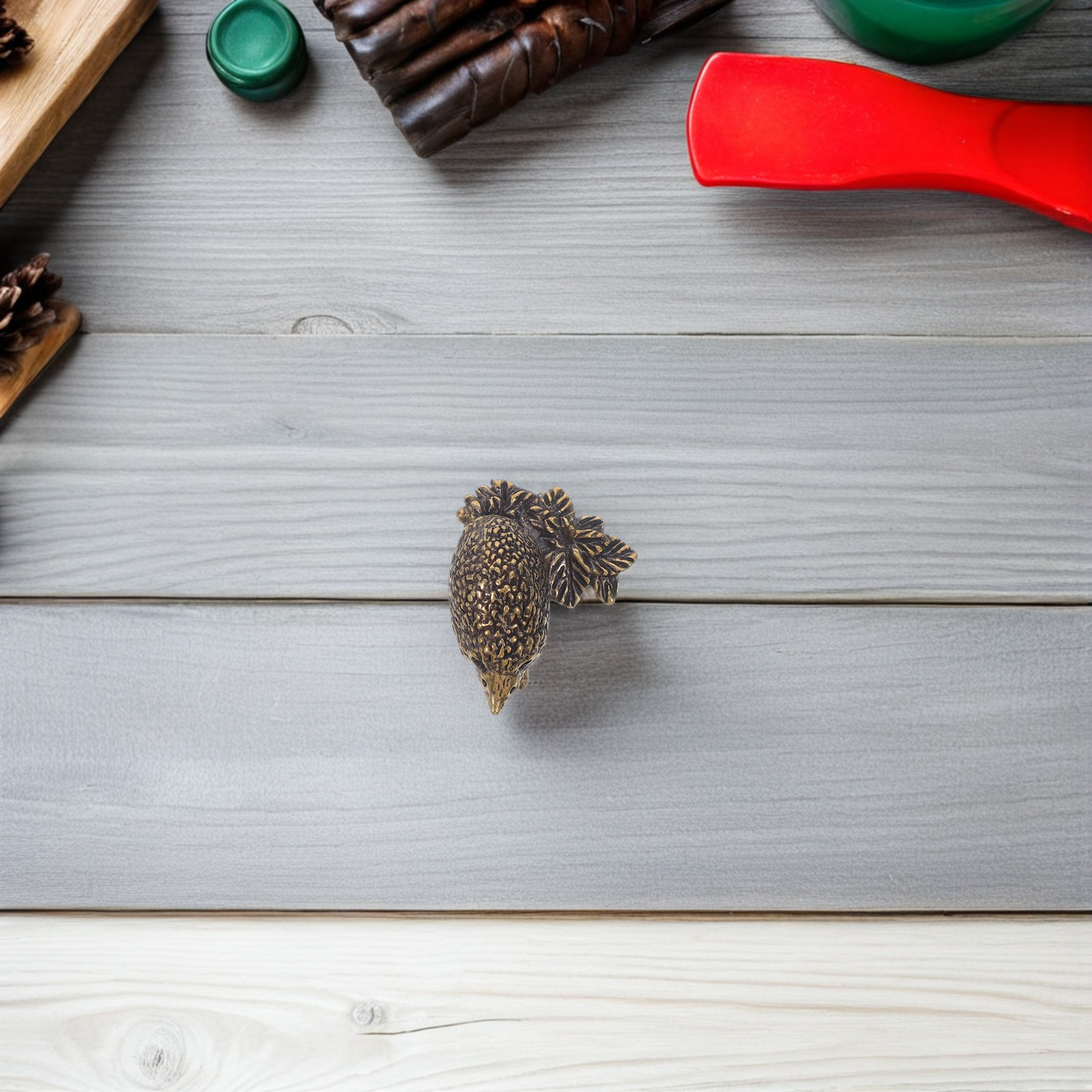 Brass Hedgehog Cabinet Pull Un - Unique Furniture Hardware ulasan dan harga