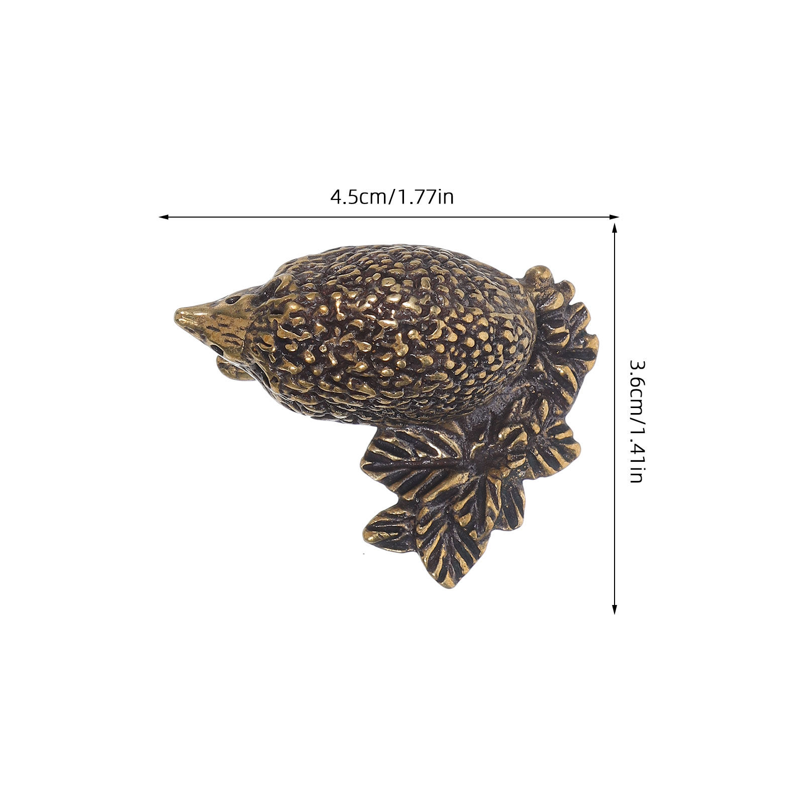 Brass Hedgehog Cabinet Pull Un - Unique Furniture Hardware ulasan dan harga