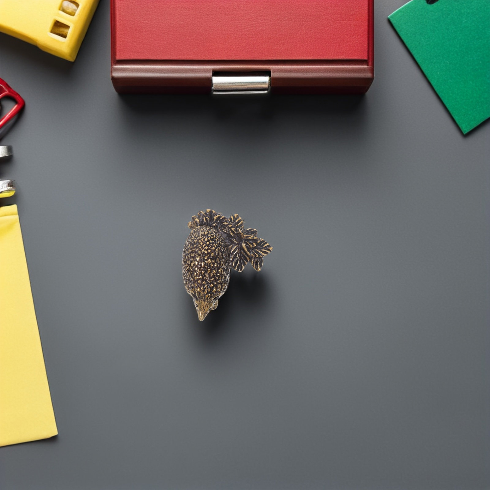 Brass Hedgehog Cabinet Pull Un - Unique Furniture Hardware ulasan dan harga