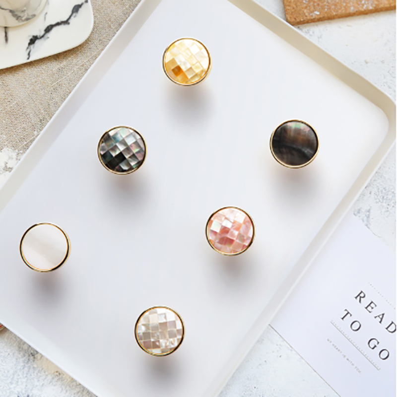 Unique Natural Shell Knob Draw - Unique Furniture Hardware ulasan dan harga