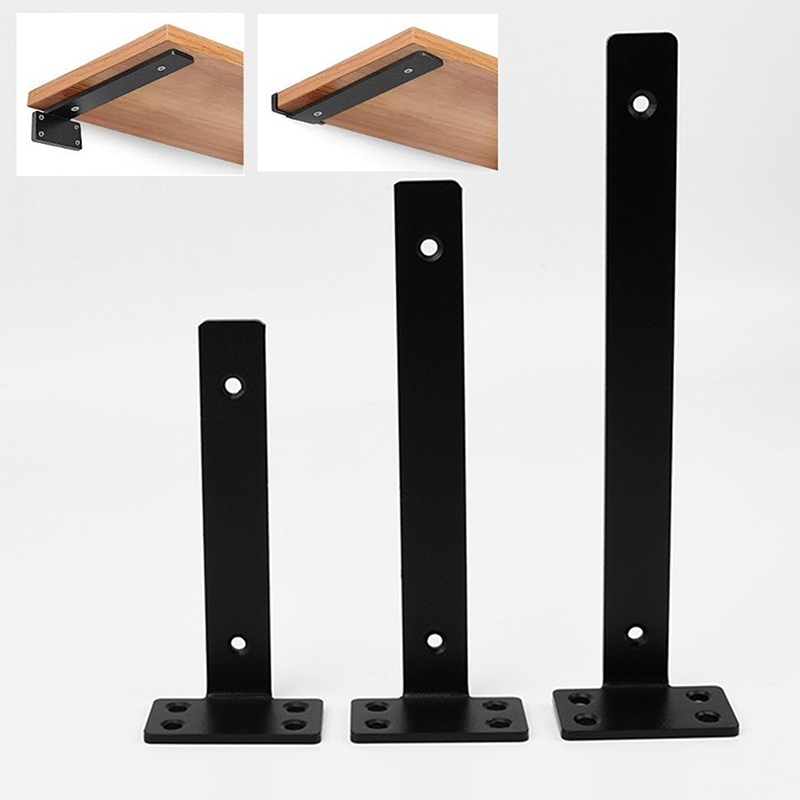 1 Set Heavy Duty Cast Iron She - Shelf Bracket Pair ulasan dan harga
