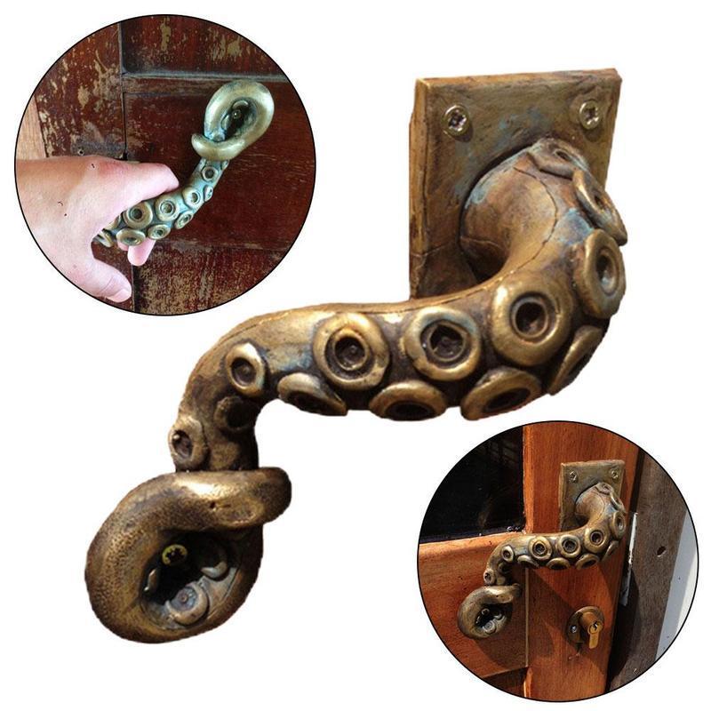 Vintage Octopus Door Knob Outd - Furniture Hardware Pulls ulasan dan harga