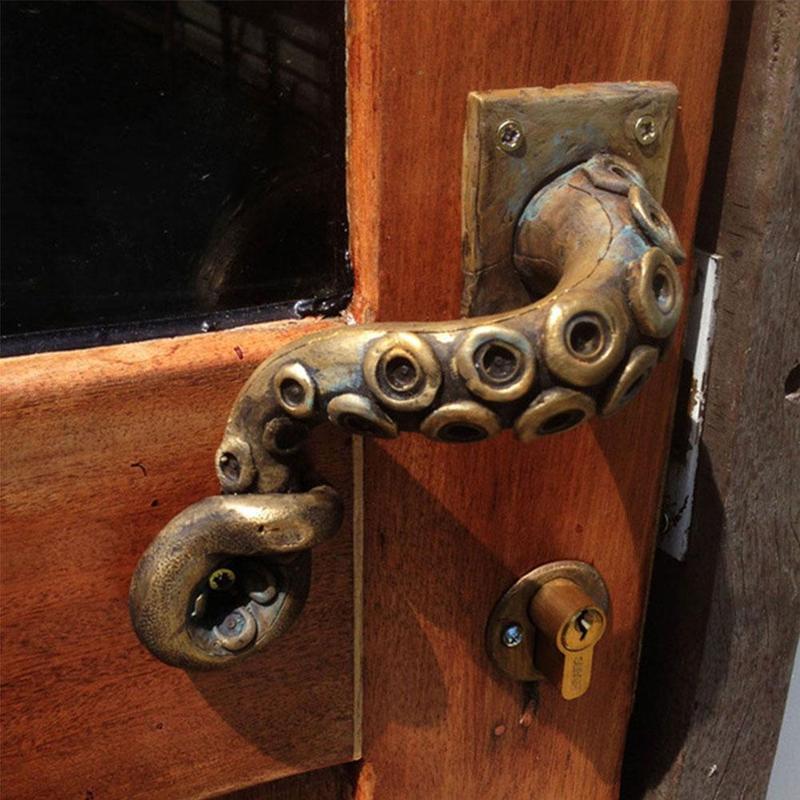 Vintage Octopus Door Knob Outd - Furniture Hardware Pulls ulasan dan harga