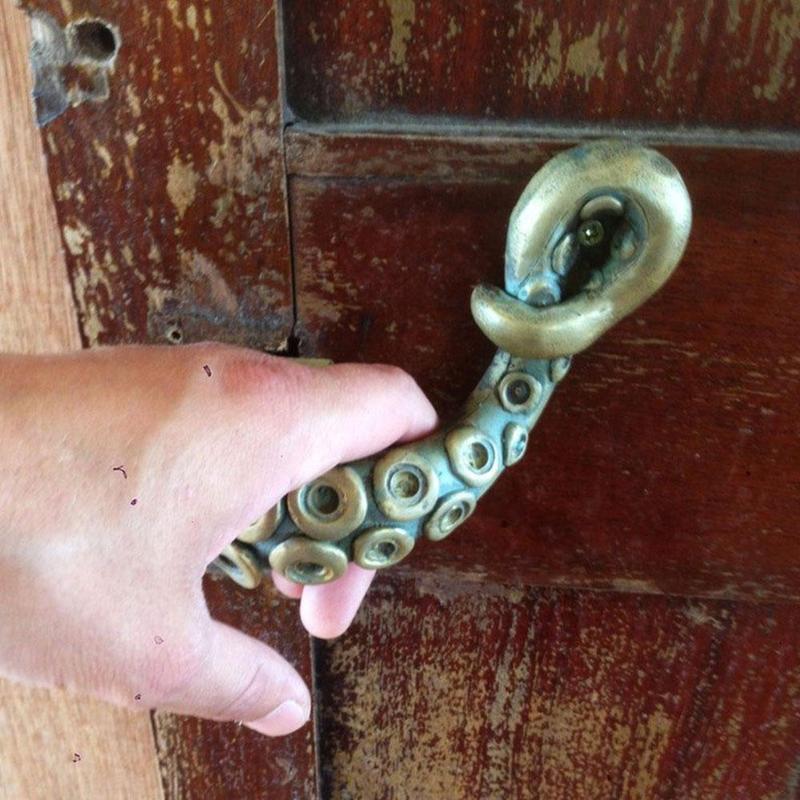 Vintage Octopus Door Knob Outd - Furniture Hardware Pulls ulasan dan harga