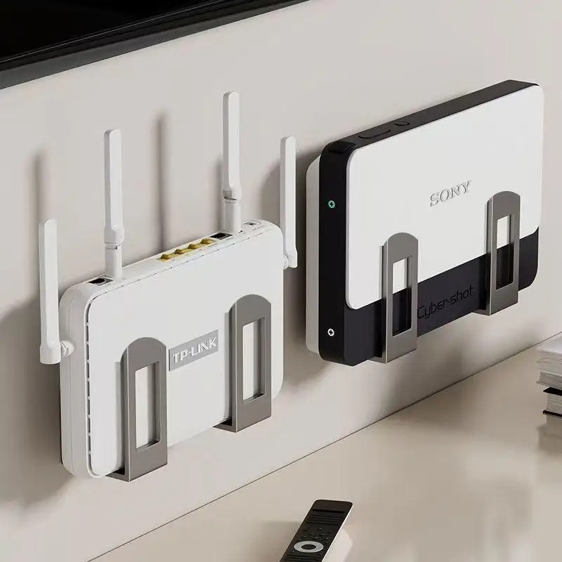 Wall-Mounted Router Set-Top Bo - Shelf Bracket Pair ulasan dan harga
