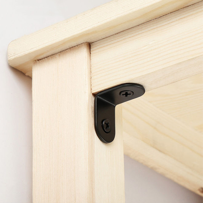 12Pcs L Bracket Straight Angle - Shelf Bracket Pair ulasan dan harga