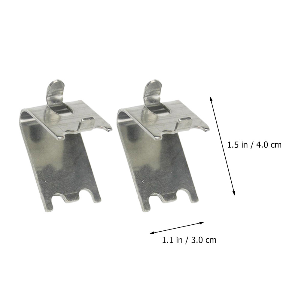 10Pcs Freezer Shelf Buckle Fri - Shelf Bracket Pair ulasan dan harga