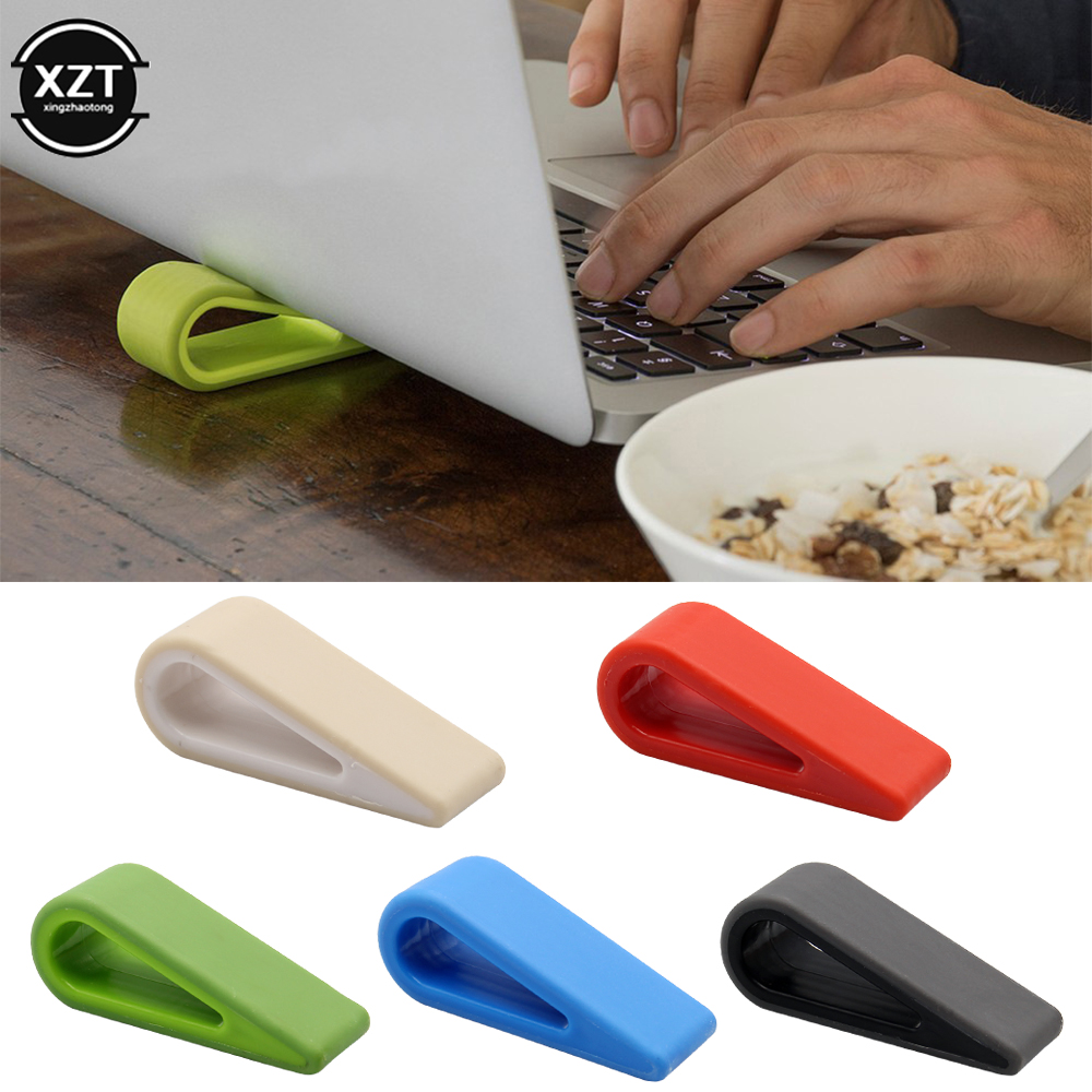 Portable Simple Laptop Stand A - Shelf Bracket Pair ulasan dan harga