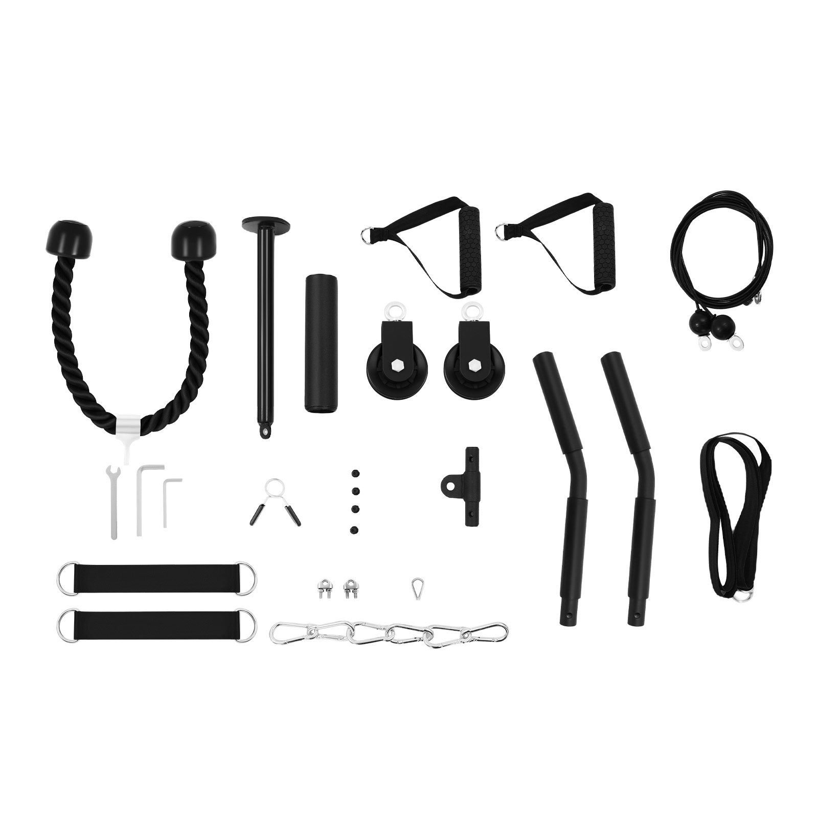 120kg Cable Pull Fitness Syste - Furniture Leg Set ulasan dan harga