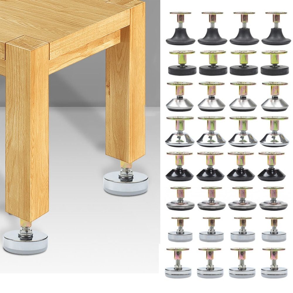 4pcs Adjustable Furniture Supp - Furniture Leveling Hardware ulasan dan harga