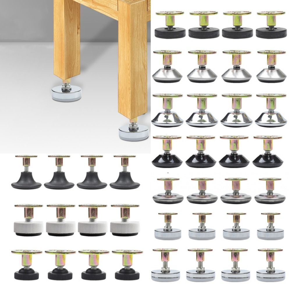 4pcs Adjustable Furniture Supp - Furniture Leveling Hardware ulasan dan harga