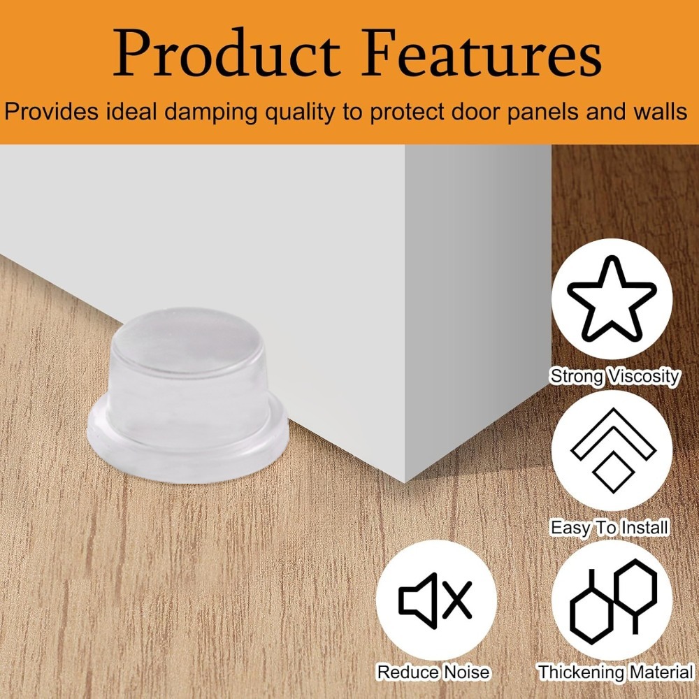 Silicone Door Stopper Wall Pro - Furniture Hardware Pulls ulasan dan harga