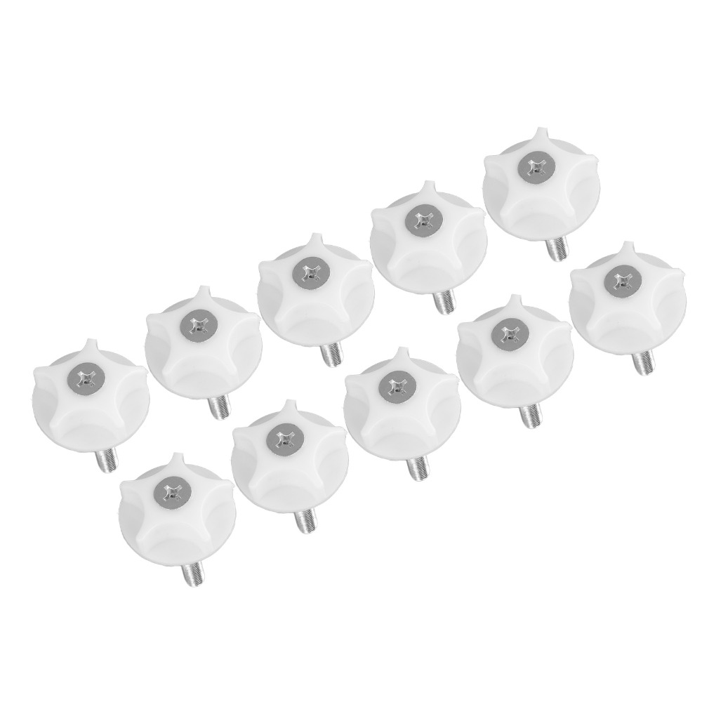 10Pcs White Screw Adjustable F - Furniture Leveling Hardware ulasan dan harga